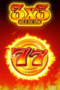 3x3 hold the spin game logo